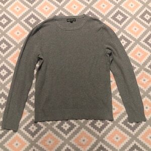 J.Crew Mens Mercantile Gray Long Sleeve Sweater Size Medium